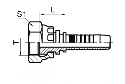 公制内螺纹平面